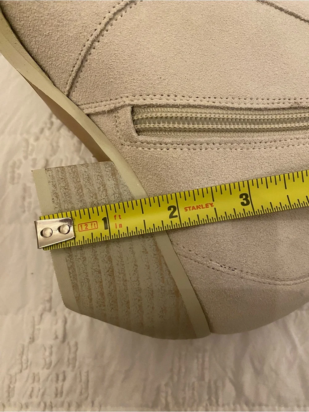 Vince Camuto Women's Suede Ankle Booties in Winter White